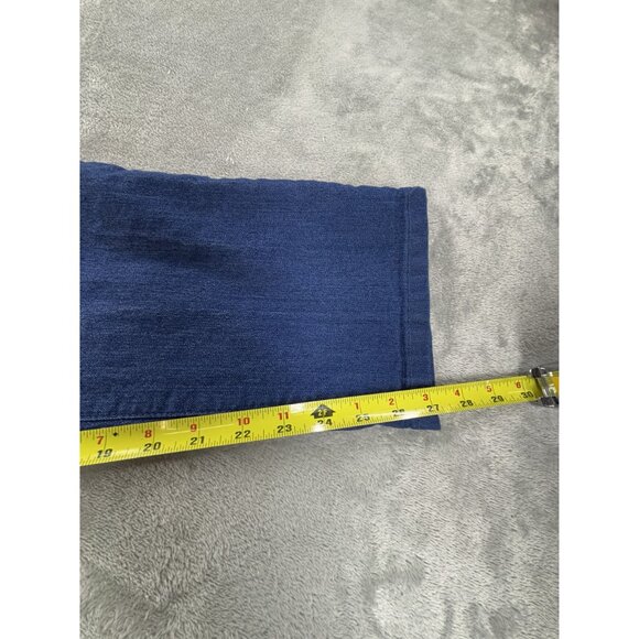 Tom James Blue Delta Jeans Mens Blue Denim 40" Waist Custom Stretch USA - Picture 8 of 10